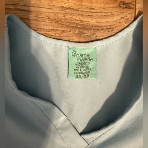Grade Malade Light Blue Scrub set XS - Picture 3 of 6